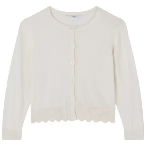 LK Bennett Vanessa Cotton Pointelle Detail Cardigan